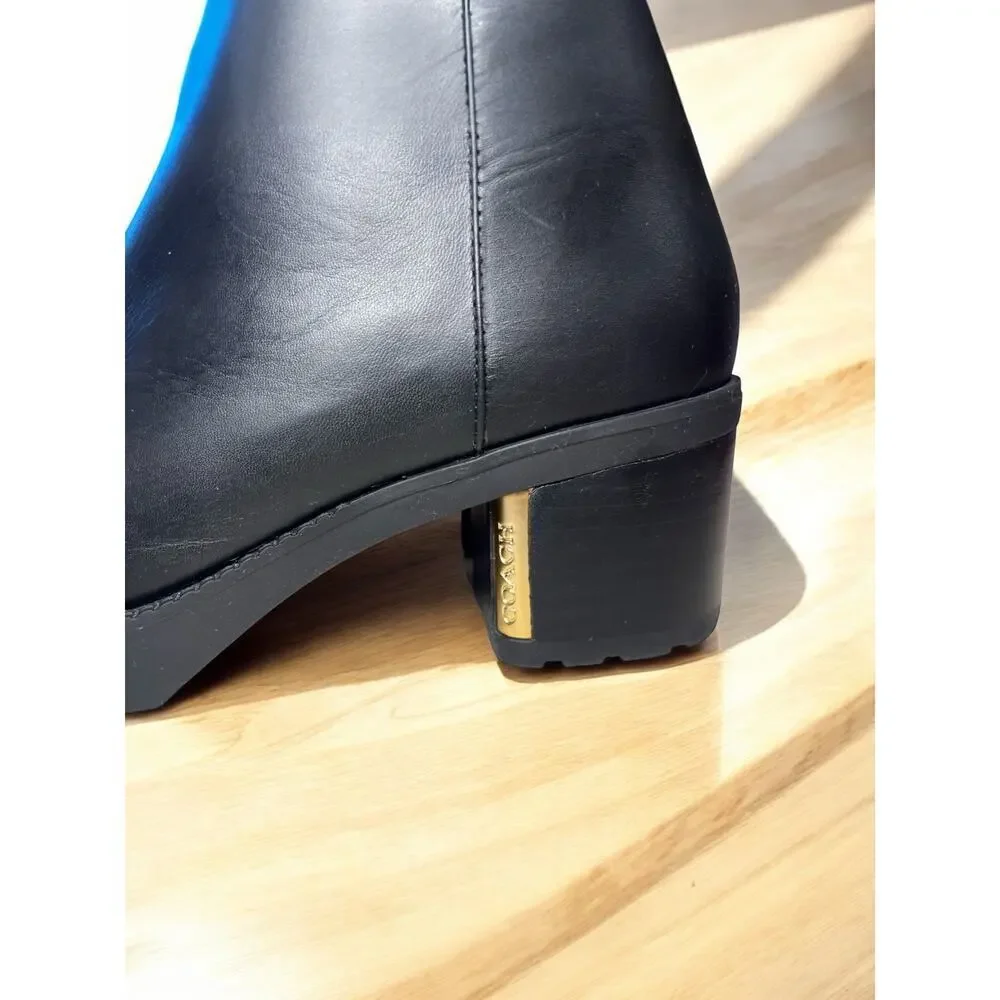 Coach C5910 Chrissy Leather Bootie Size 6.5